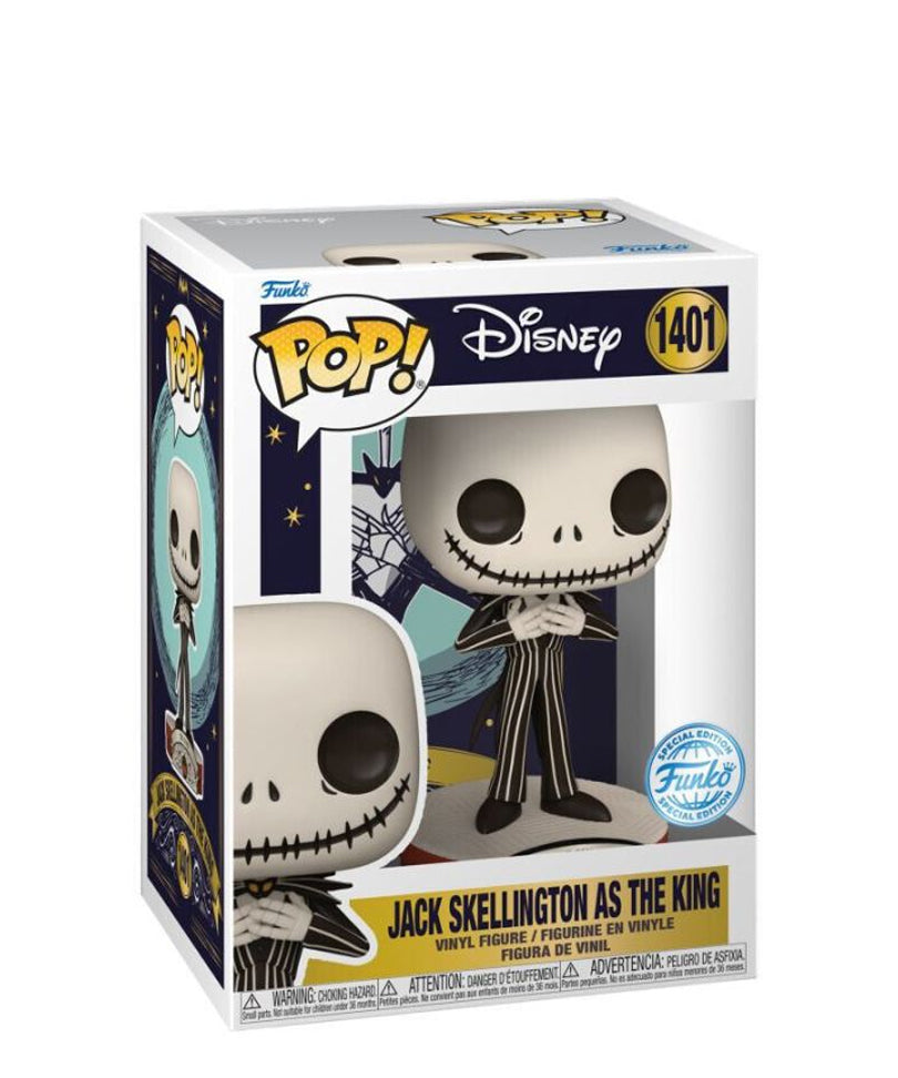 Jack Skellington as the King