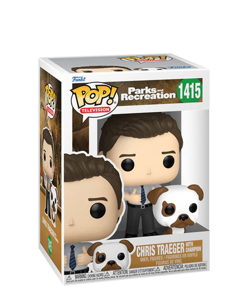 Chris Traeger with Champion
