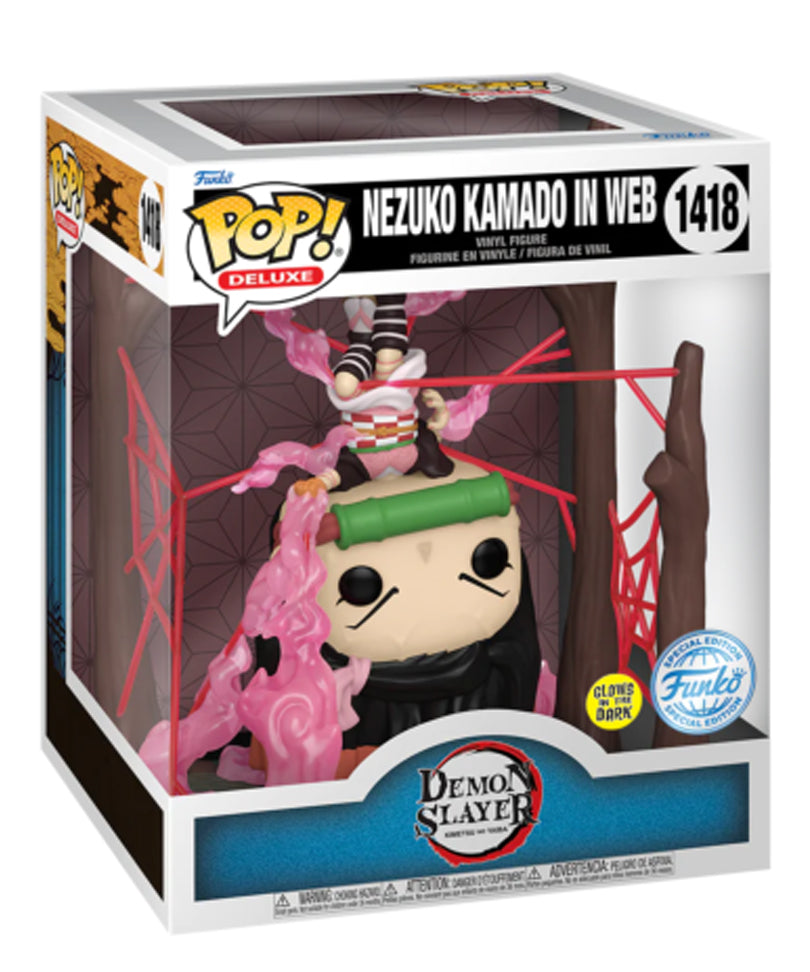 Nezuko Kamado In Web (Glow in the Dark)