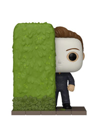 Michael Behind Hedge