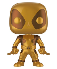 Deadpool (Two Swords) (Gold) (Metallic) (10-Inch)