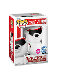 90s Coca-Cola Polar Bear (Flocked)