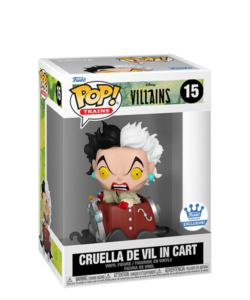 Cruella de Vil in Cart