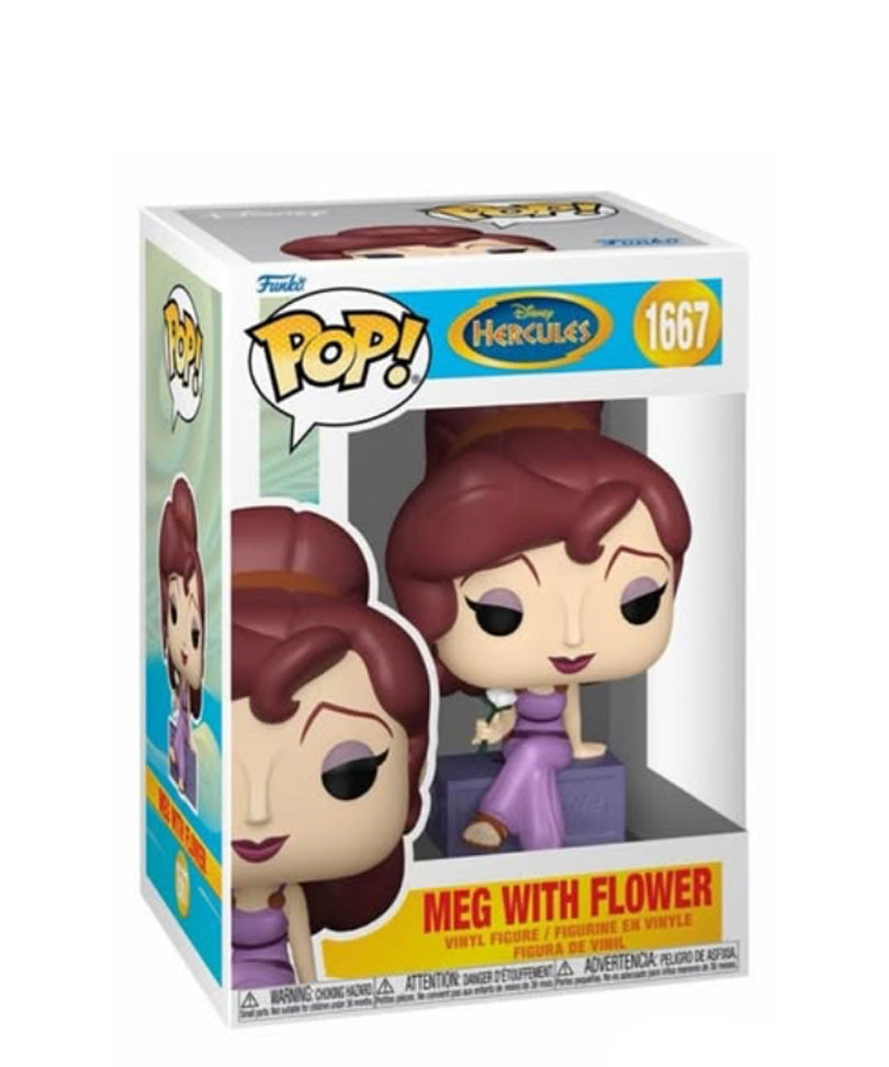 Meg with Flower