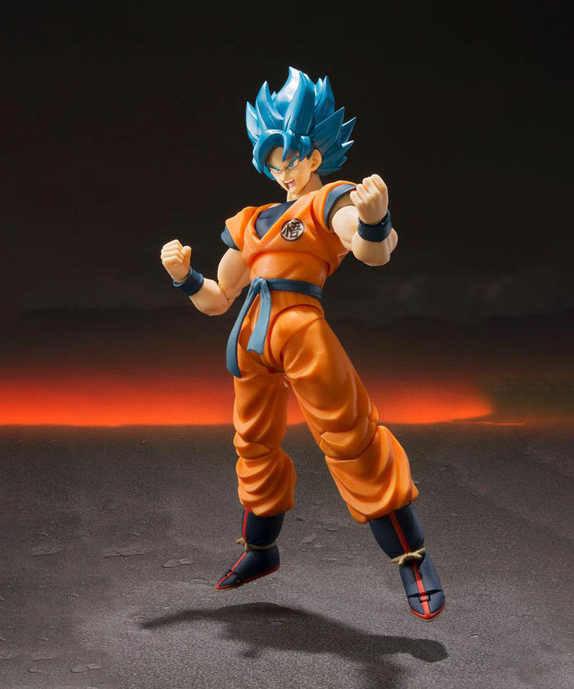 Dragon Ball Super: Broly - Super Saiyan God Super Saiyan Goku Super - Action Figure S.H. Figuarts 14 cm