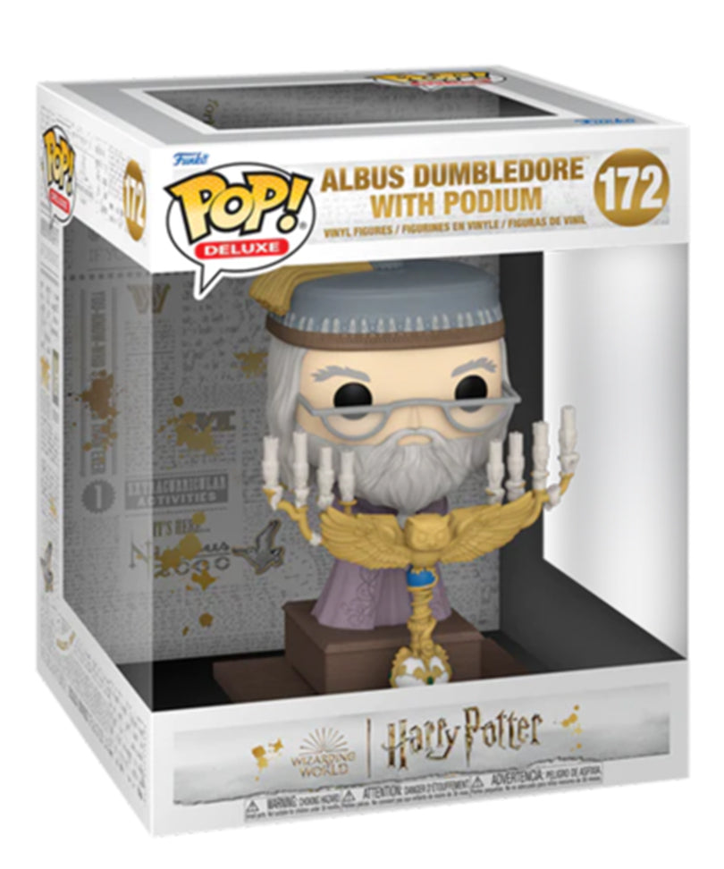Albus Dumbledore with Podium (6-Inch)