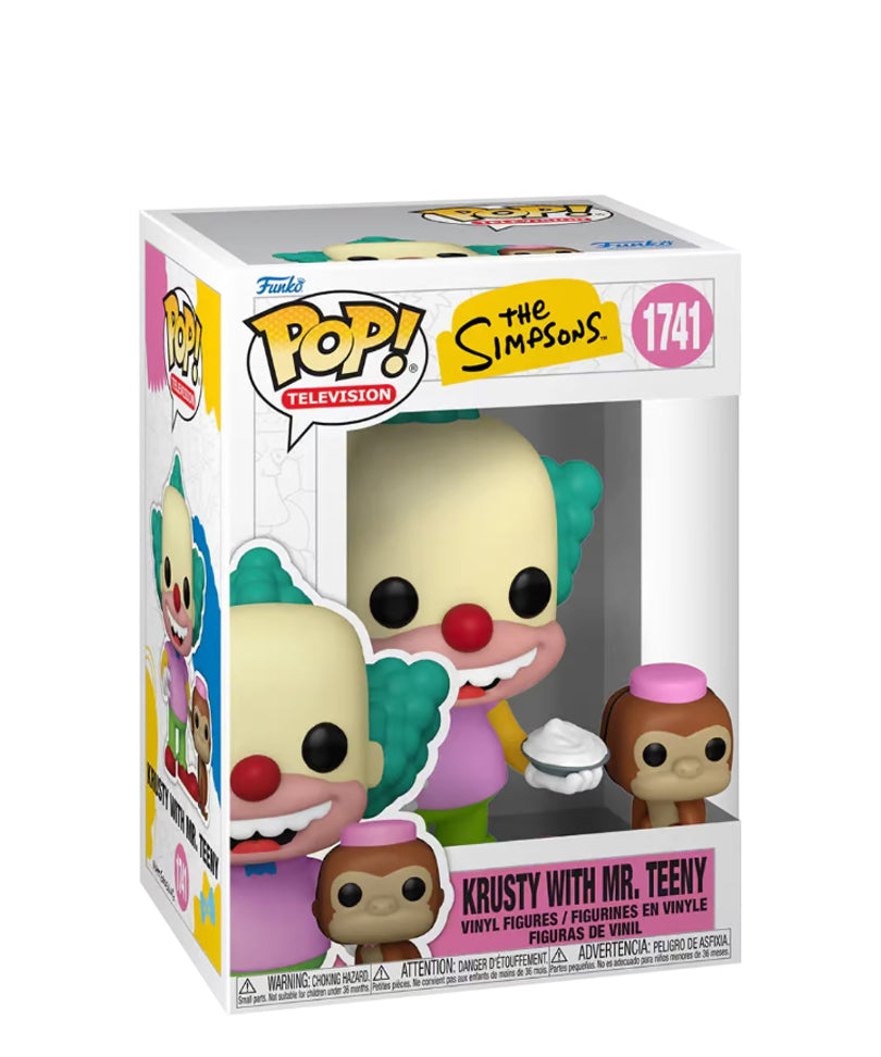Krusty with Mr. Teeny