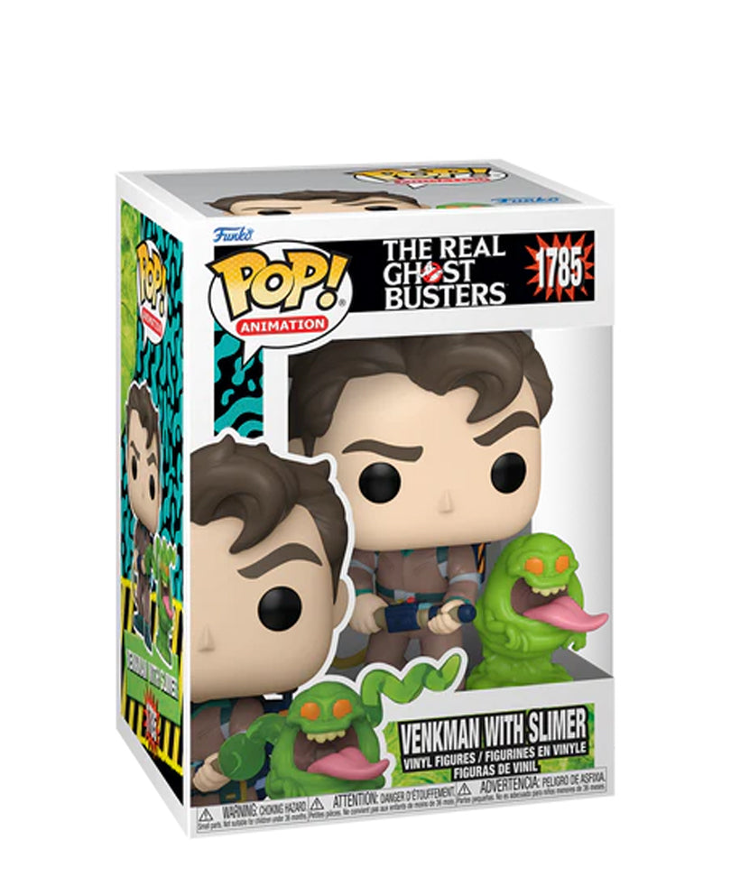 Venkman with Slimer