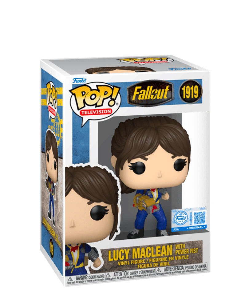 Lucy Maclean with Power Fist