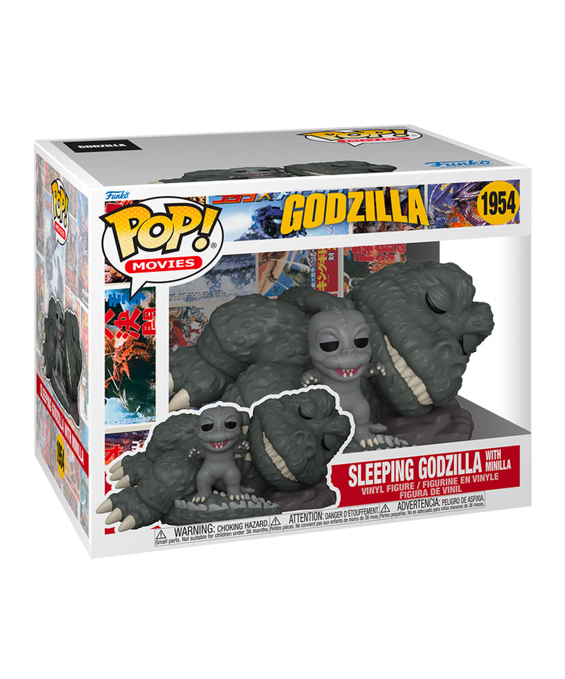 Super Sleeping Godzilla with Minilla (6-Inch)