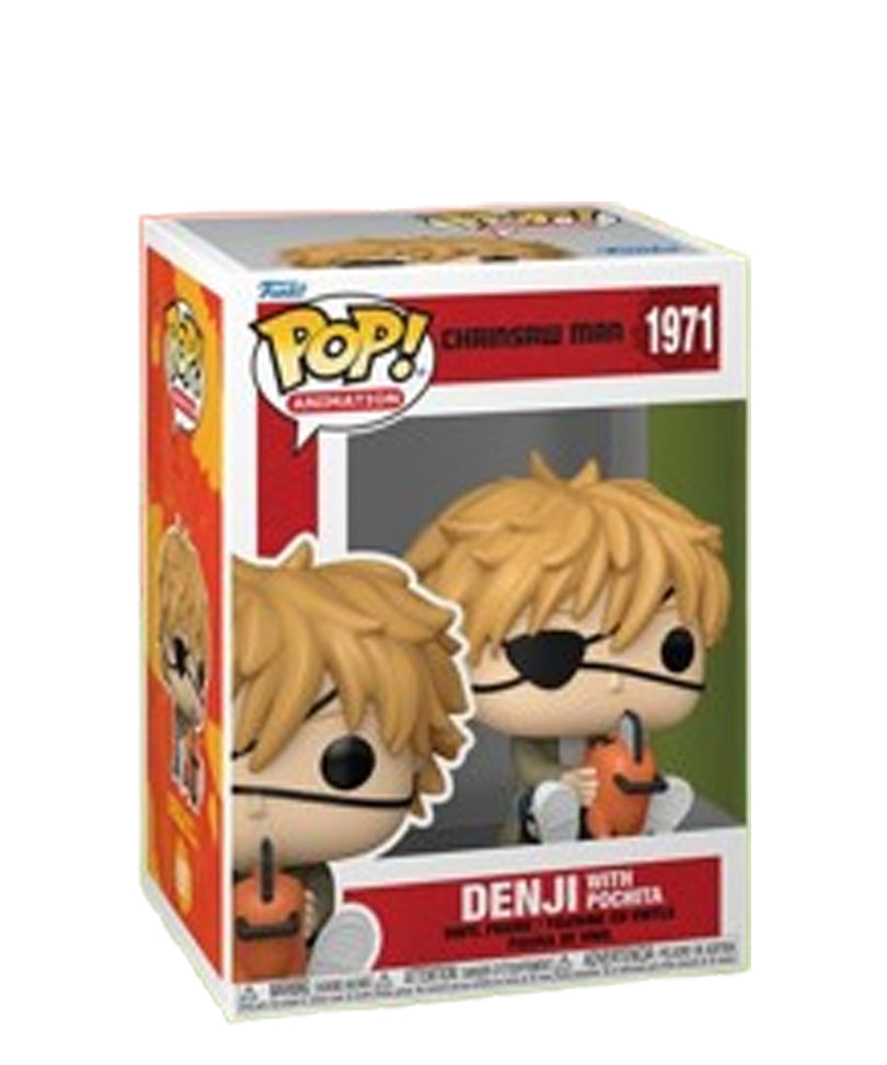 Denji with Pochita