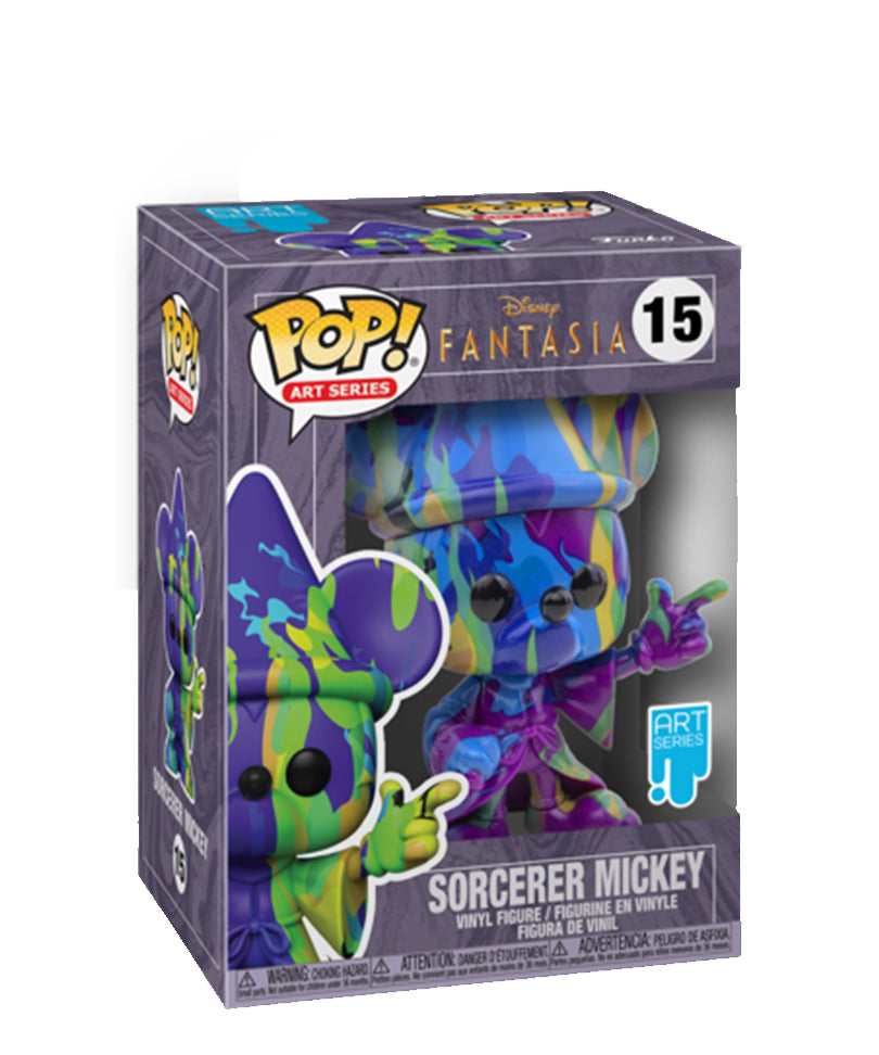 Sorcerer Mickey (Painted) (Art Series)
