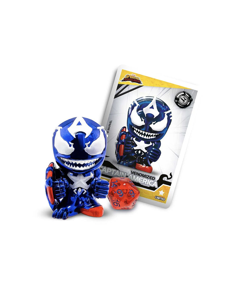 Marvel Spider-Man Maximum Venom - Boomez - Captain America (Glow in the Dark) Wave 3