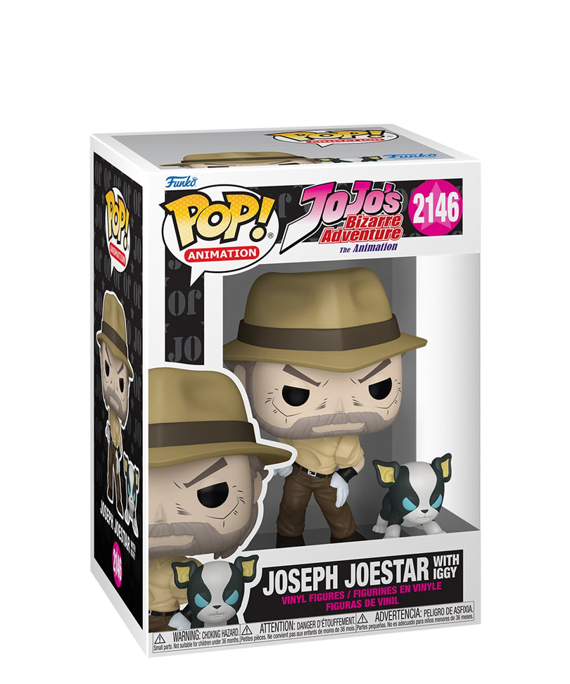 Joseph Joestar with Iggy