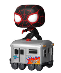 Miles Morales on Subway Car