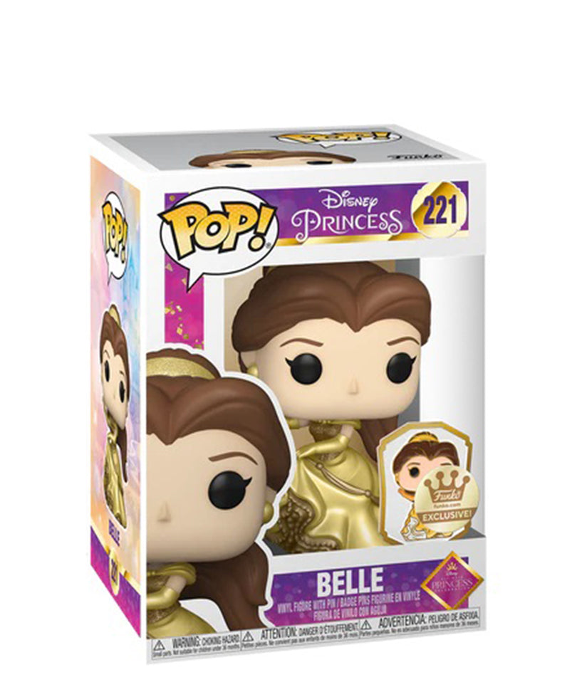 Belle with Pin (Dancing - Gold)