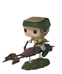 Princess Leia with Speeder Bike