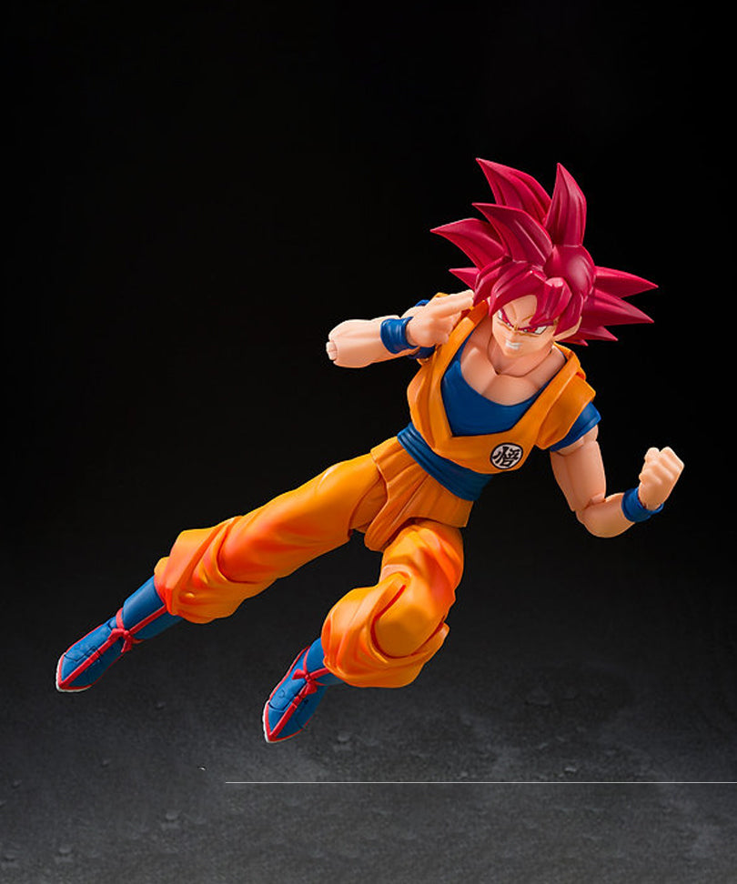 Dragon Ball Super - Super Saiyan God Son Guko (God Aura) - Action Figure S.H. Figuarts 15 cm