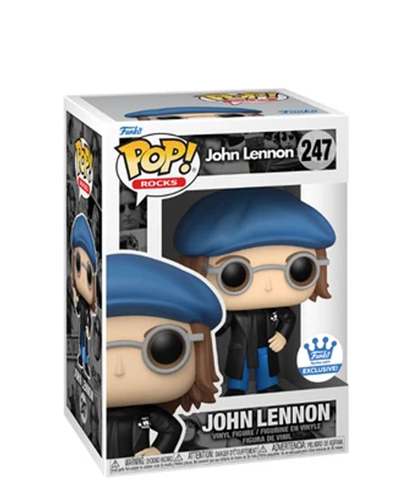 John Lennon in Peacoat