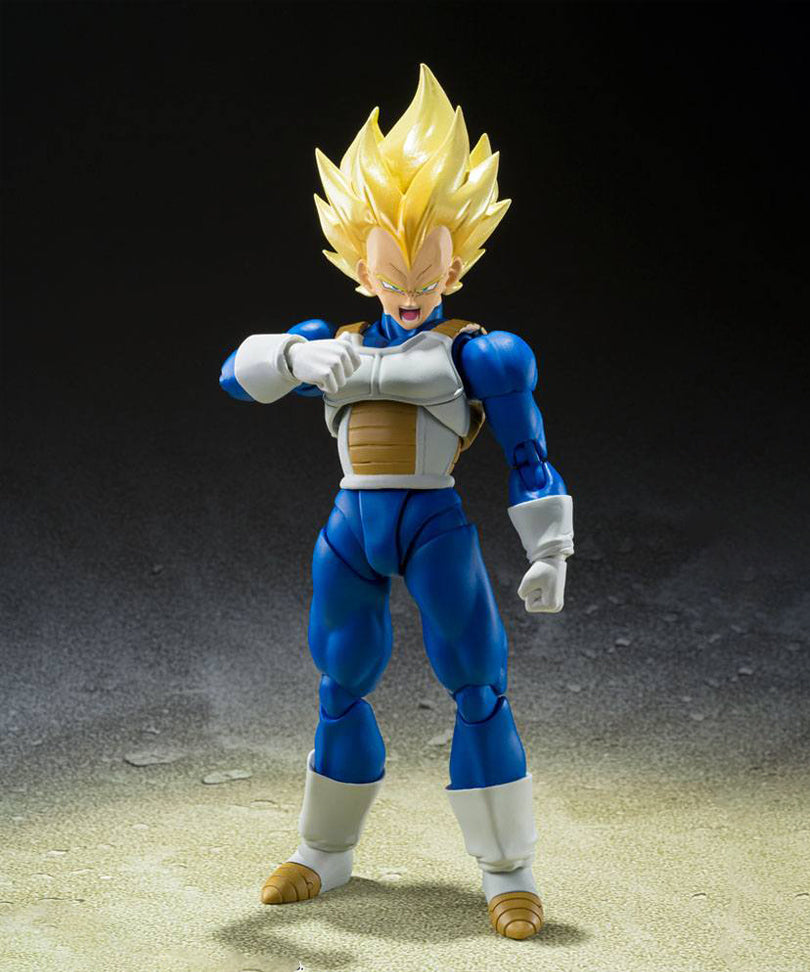 Dragon Ball Z - Super Saiyan Vegeta (Awakened Super Saiyan Blood) - Action Figure S.H. Figuarts 14 cm