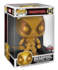 Deadpool (Two Swords) (Gold) (Metallic) (10-Inch)