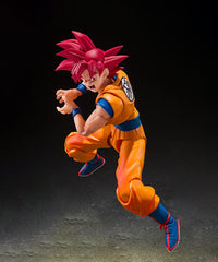 Dragon Ball Super - Super Saiyan God Son Guko (God Aura) - Action Figure S.H. Figuarts 15 cm