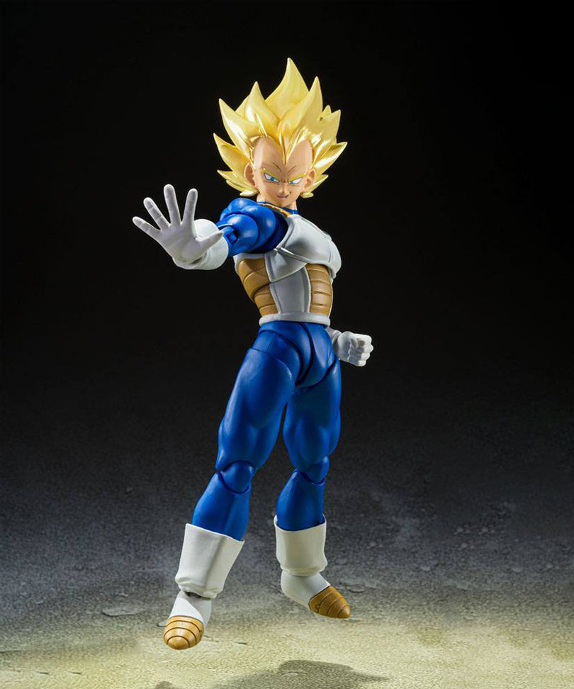Dragon Ball Z - Super Saiyan Vegeta (Awakened Super Saiyan Blood) - Action Figure S.H. Figuarts 14 cm