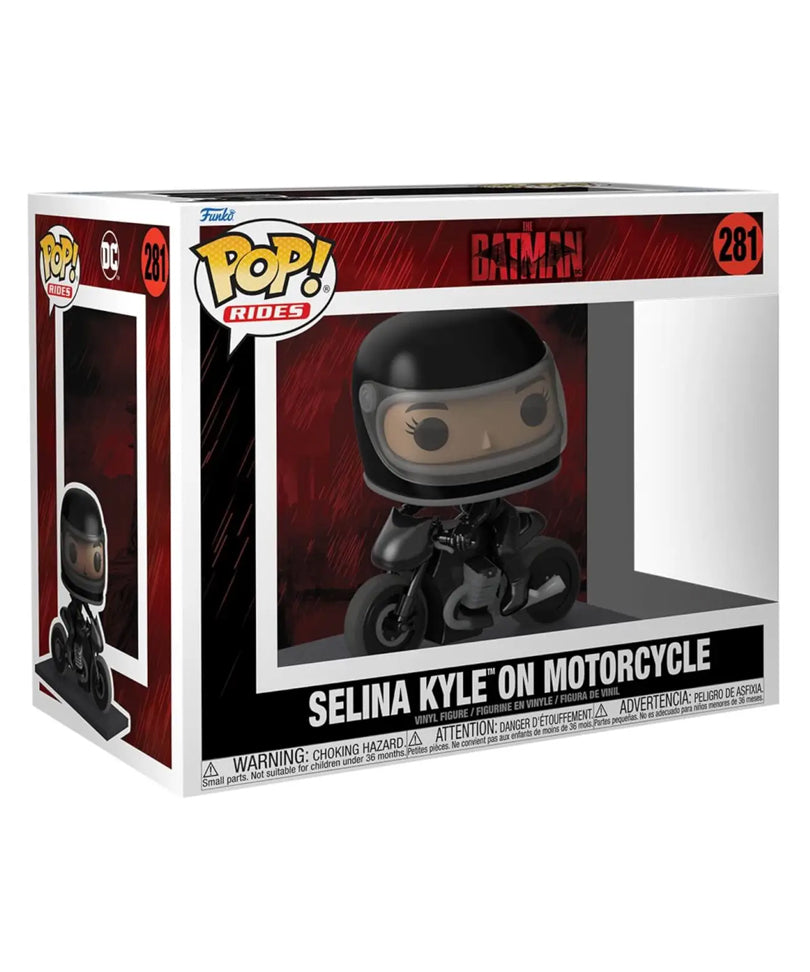 Selina Kyle on Motorcycle