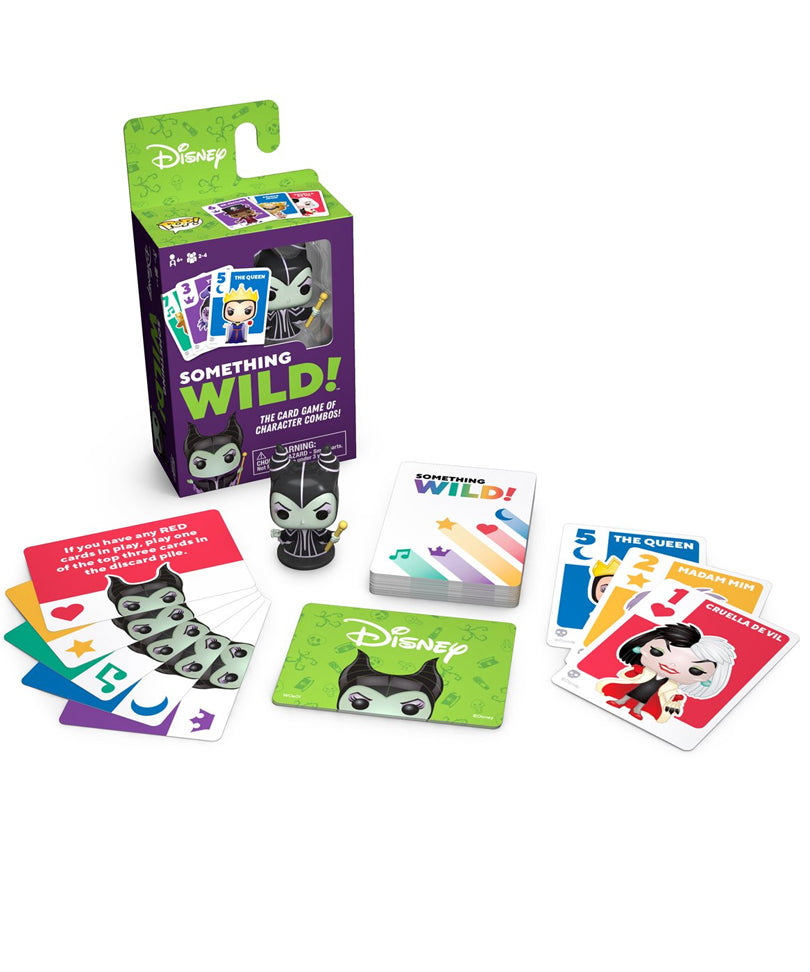 Disney Villains Card Game Something Wild! Lingua Italiano