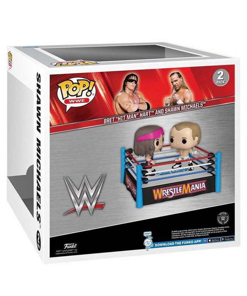 Bret "Hit Man" Hart & Shawn Michaels (2-Pack)