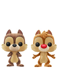Chip and Dale (Flocked) (2-Pack)