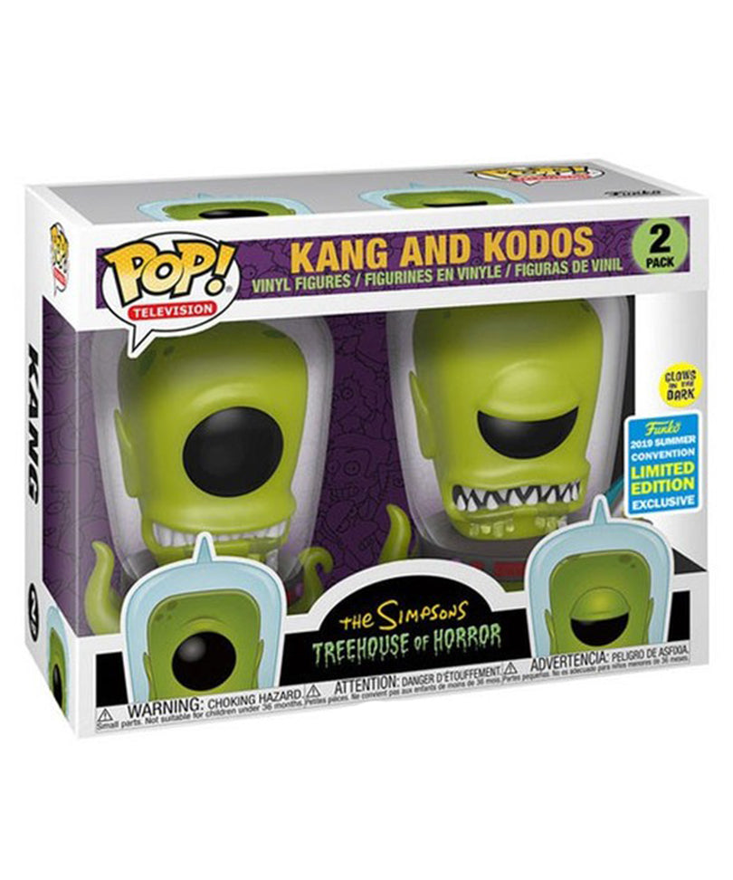 Kang and Kodos (Glow in the Dark) (2-Pack) [Summer Convention]