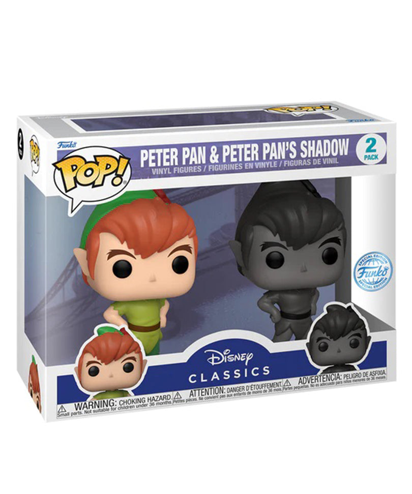 Peter Pan & Peter Pan's Shadow (2-Pack)