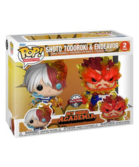 Shoto Todoroki & Endeavor (2-Pack)