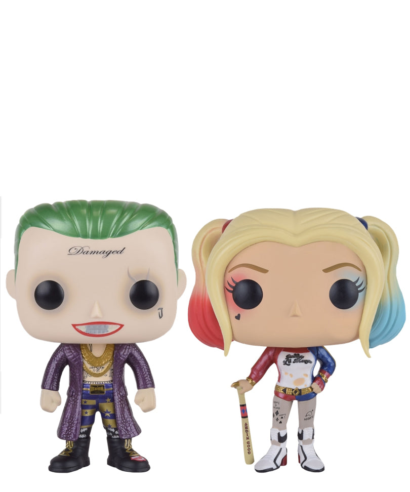The Joker (Boxer) & Harley Quinn (Suicide Squad) (Metallic) (2-Pack) 