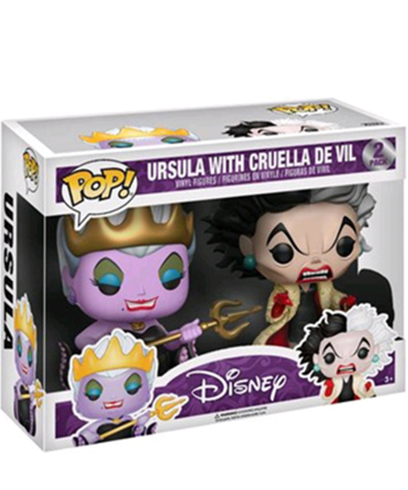 Ursula with Cruella De Vil (2-Pack)