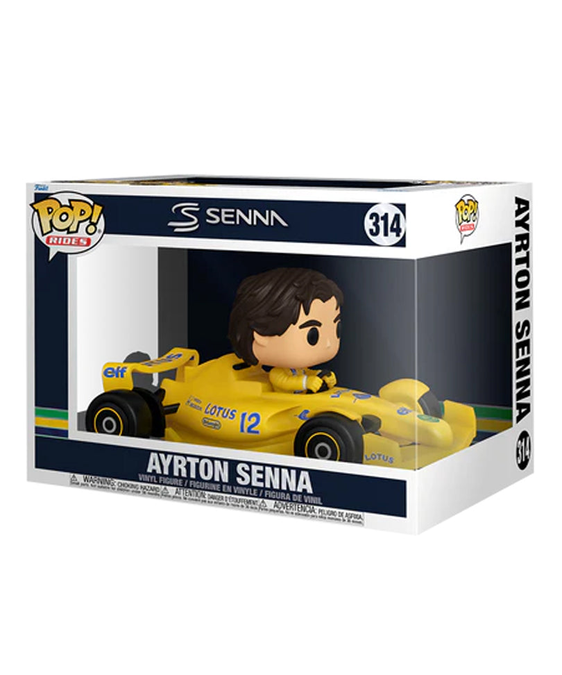 Ayrton Senna with Lotus