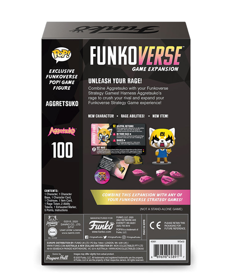 Funkoverse Aggretusko Game Expansion