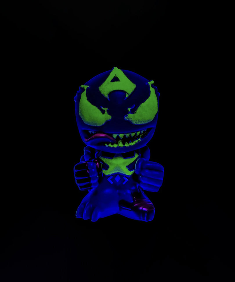 Marvel Spider-Man Maximum Venom - Boomez - Captain America (Glow in the Dark) Wave 3