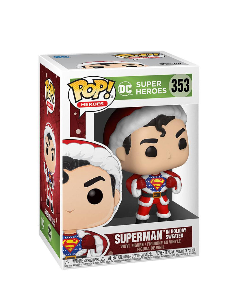 Superman in Holiday Sweater
