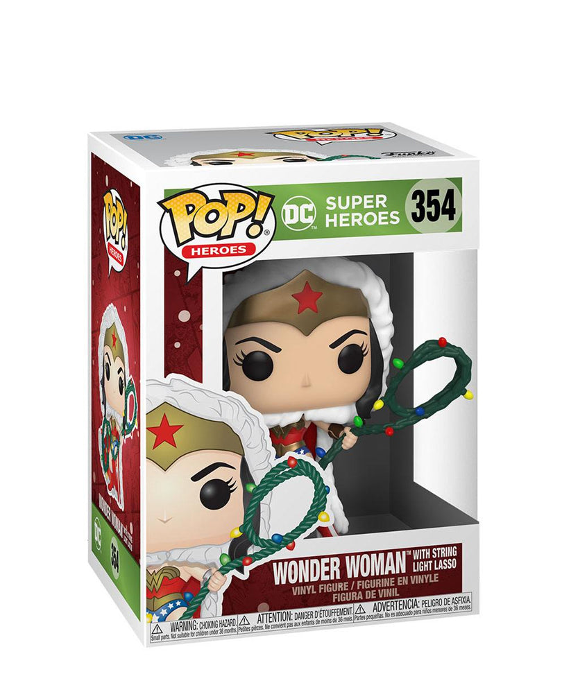 Wonder Woman with String Light Lasso