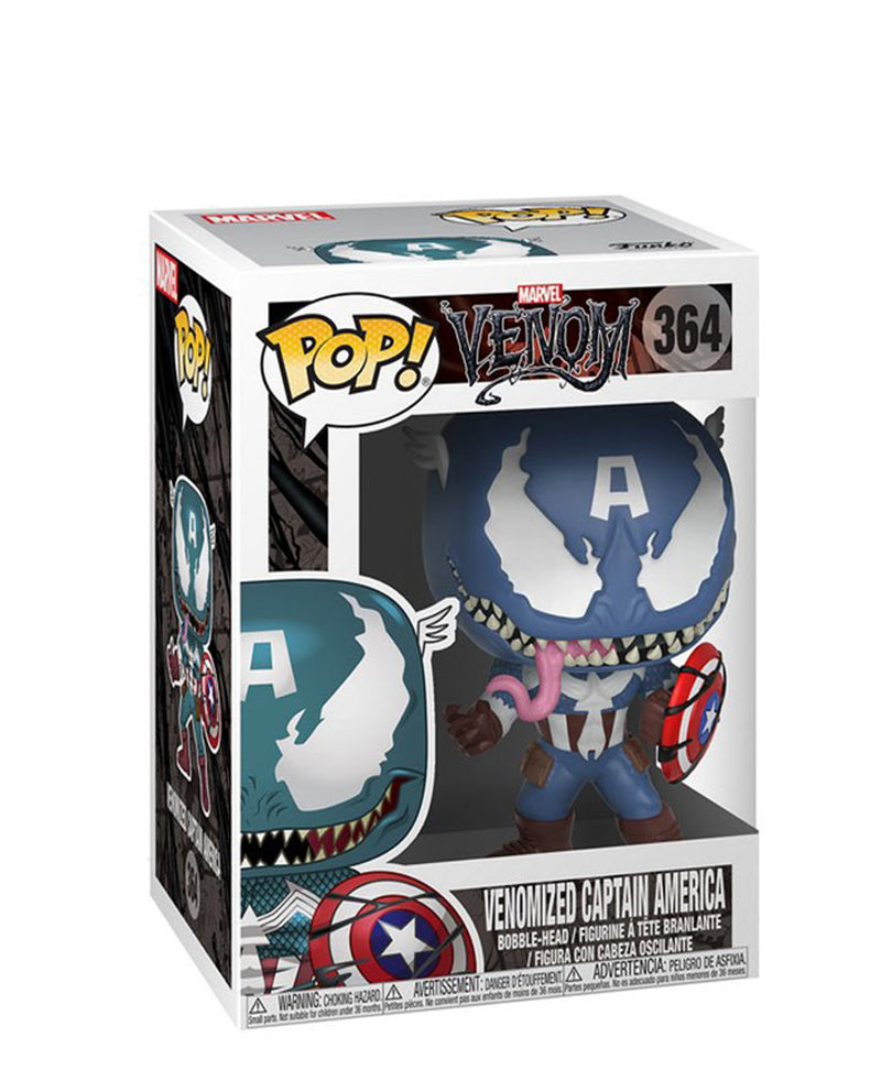 Venomized Captain America