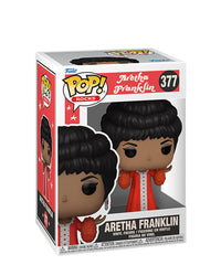 Aretha Franklin (Red Dress)