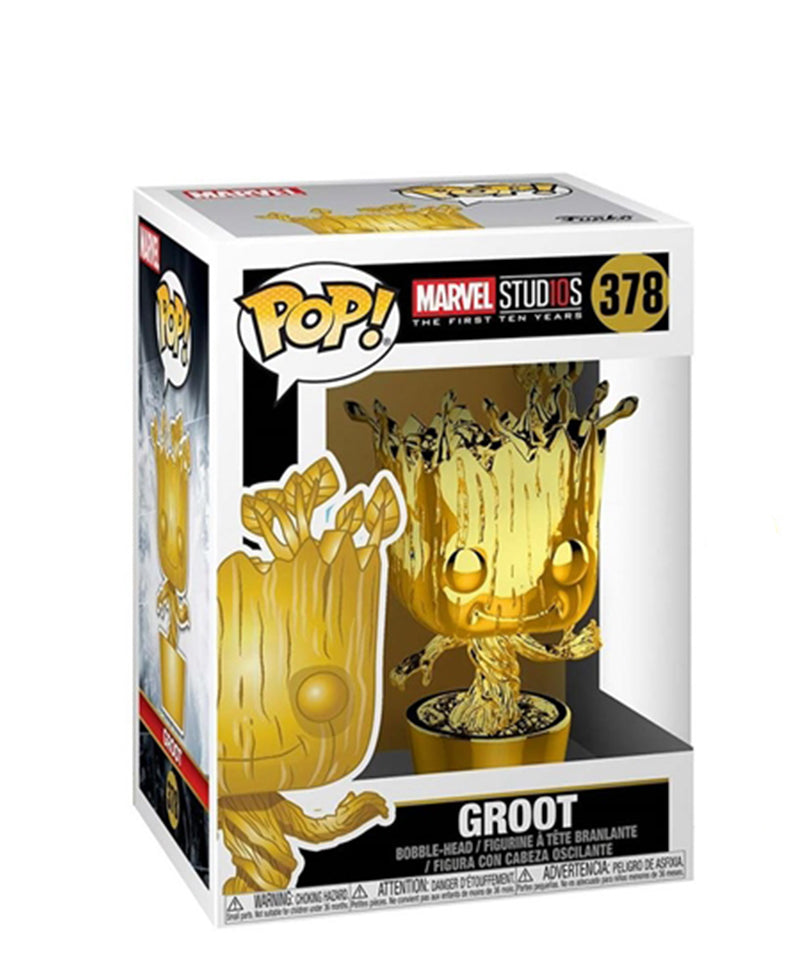 Dancing Groot (Gold Chrome)