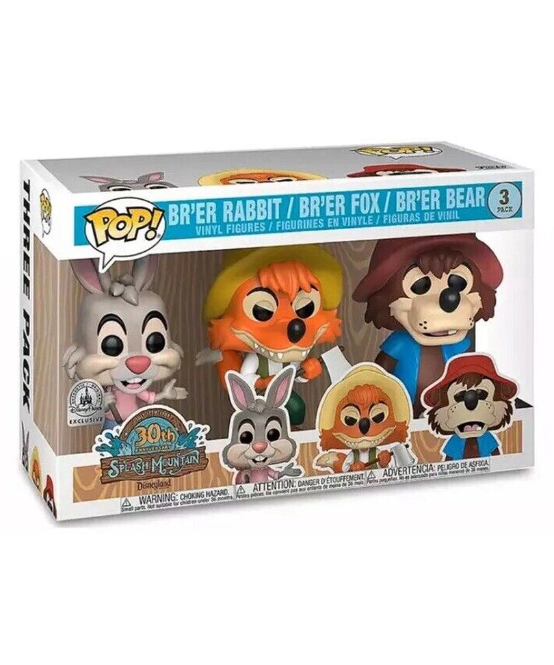Br'er Rabbit / Br'er Fox / Br'er Bear (3-Pack)