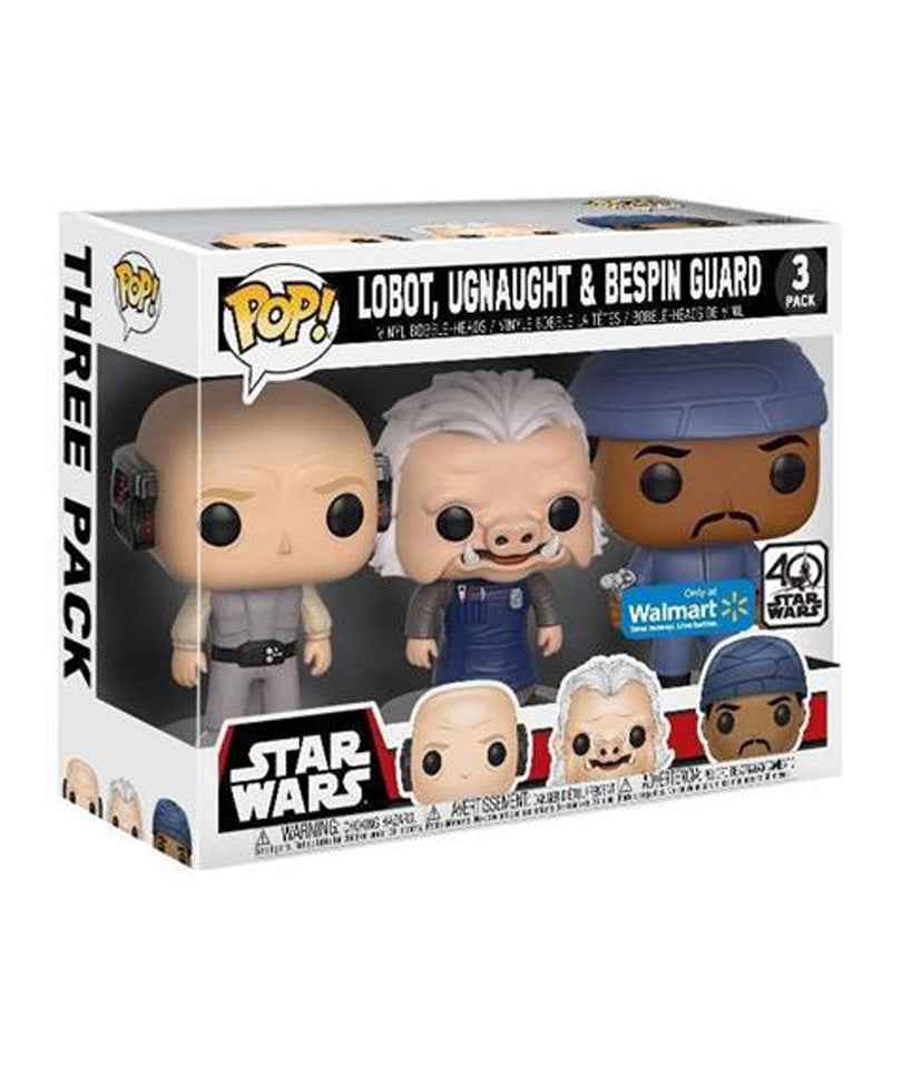 Lobot, Ugnaught & Bespin Guard (3-Pack)