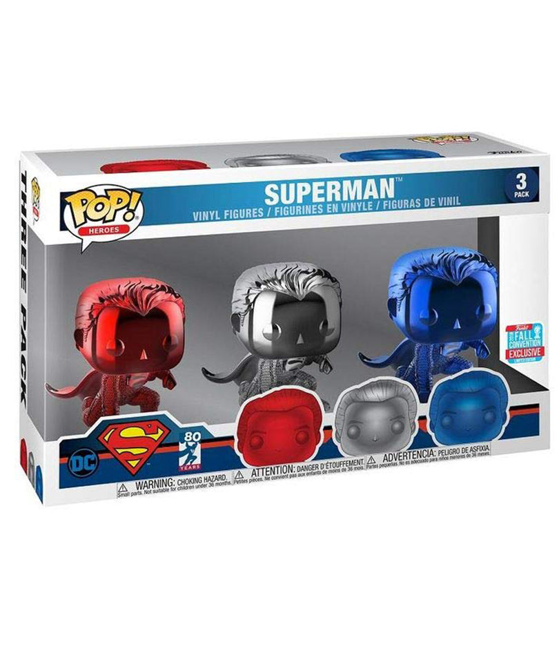Superman (Justice League) (Chrome 3-Pack) [Fall Convention]