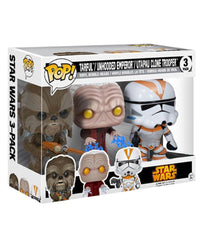 Tarfful, Unhooded Emperor & Utapau Clone Trooper