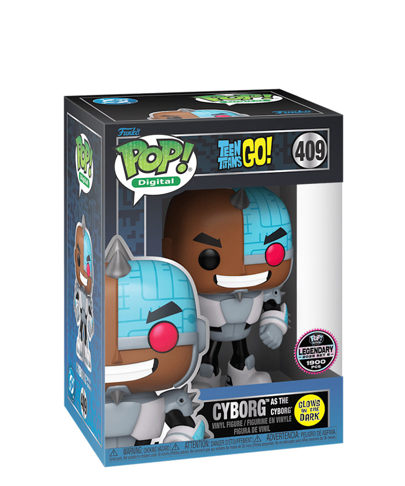 Cyborg as The Cyborg (Glows in the Dark)