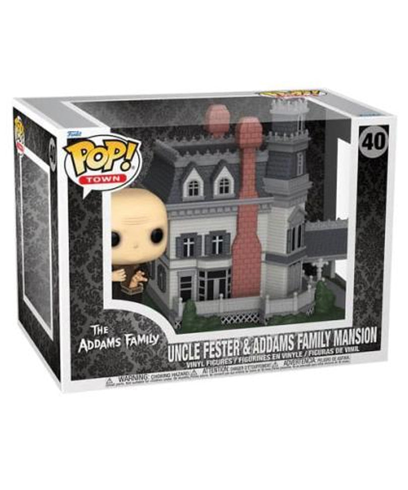 Addams Home with Uncle Fester